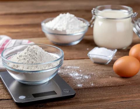 Digital kitchen scale with 0.1g precision