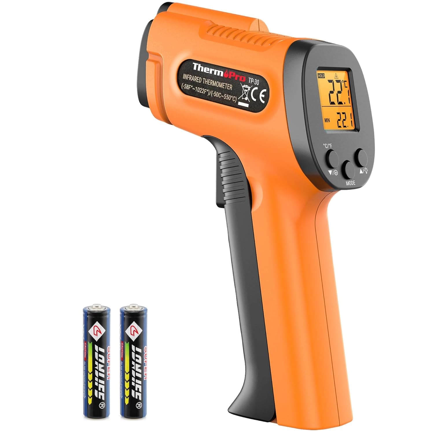 ThermoPro TP30 infrared laser thermometer